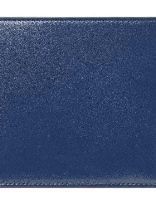 تحميل الصورة إلى عارض المعرض، Montblanc Meisterstuck Wallet 4cc Coin Case Blue
