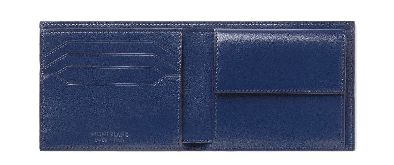 Montblanc Meisterstuck Wallet 4cc Coin Case Blue