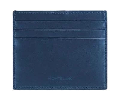 Montblanc Extreme 3.0 Card Holder 6cc Blue Leather