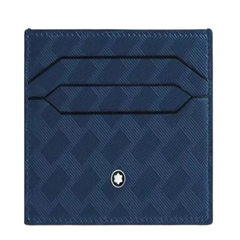 Montblanc Extreme 3.0 Card Holder 6cc Blue Leather