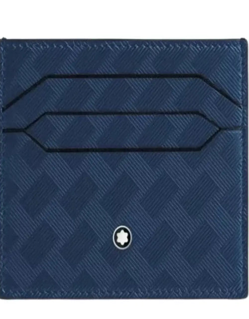 تحميل الصورة إلى عارض المعرض، Montblanc Extreme 3.0 Card Holder 6cc Blue Leather
