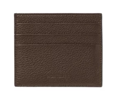 Montblanc Soft Grain card holder 6cc brown leather