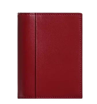 تحميل الصورة إلى عارض المعرض، Montblanc Meisterstuck Card Holder 4 Card - Red Leather
