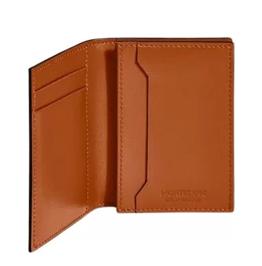 Load image into Gallery viewer, Montblanc Meisterstuck card holder 4cc camel brown
