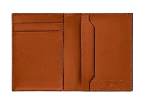 Load image into Gallery viewer, Montblanc Meisterstuck card holder 4cc camel brown
