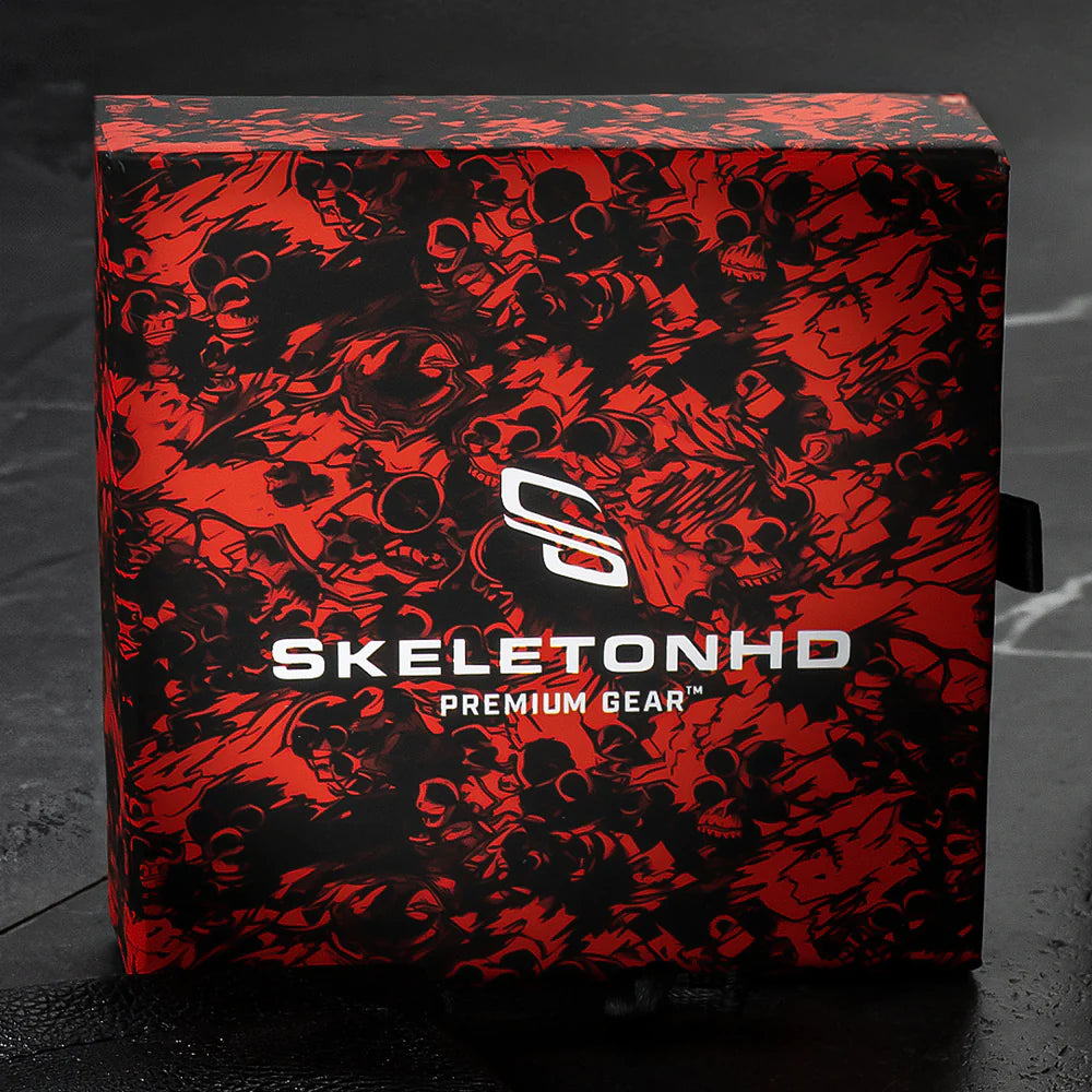 Dragon Red Skulls