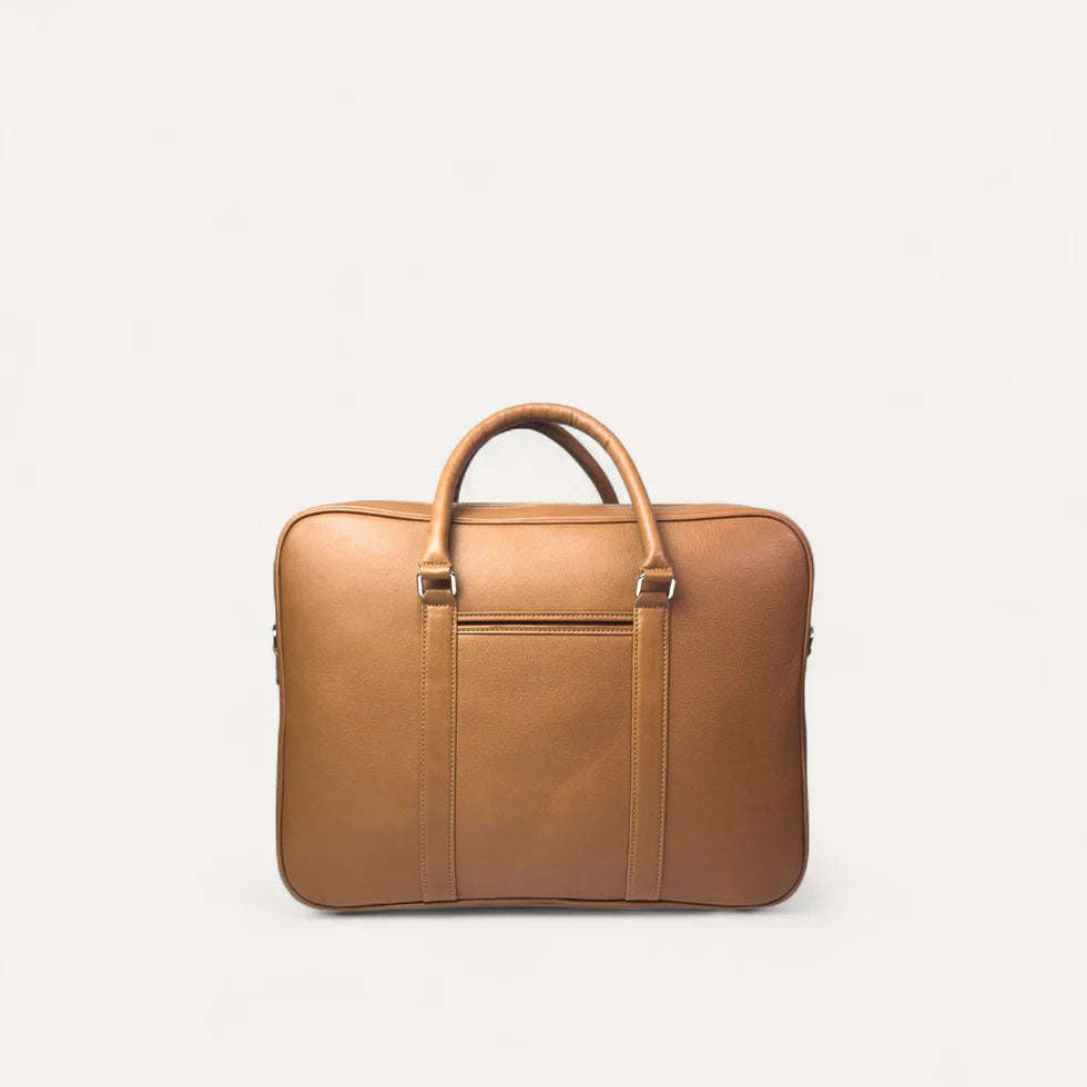 Prestige Briefcase in Calf Leather Camel