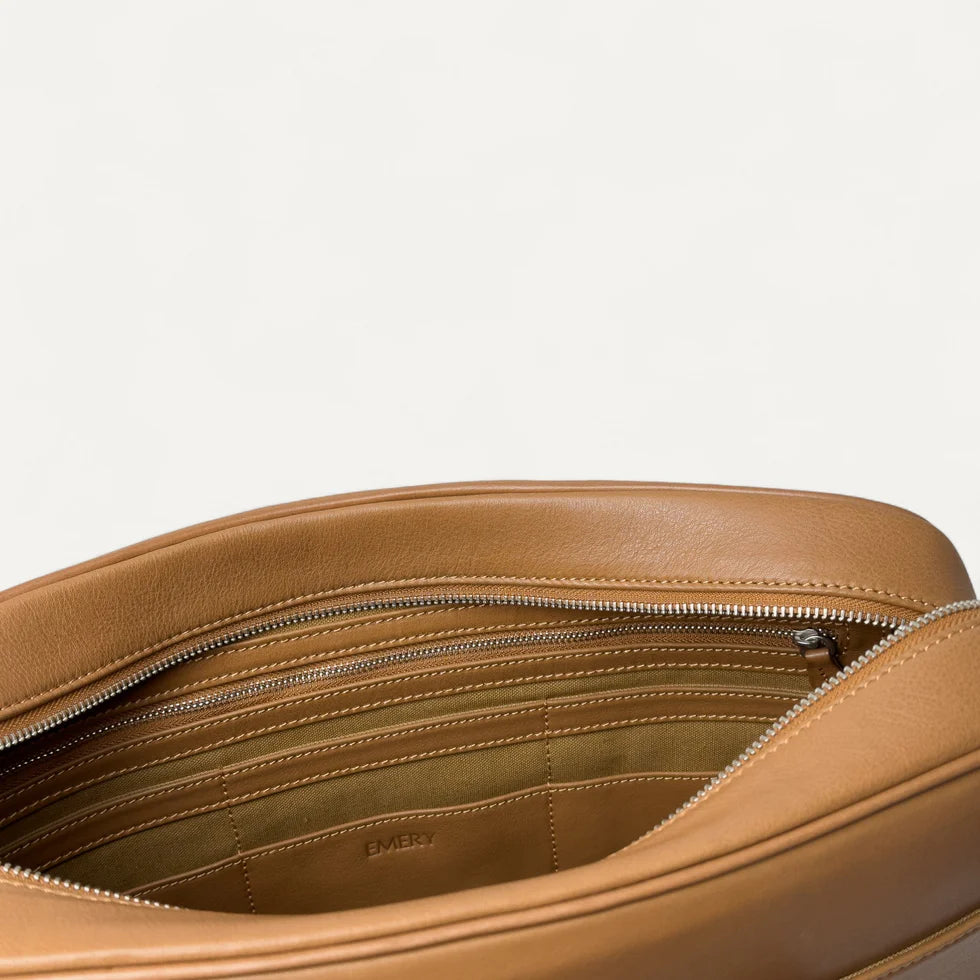 Prestige Briefcase in Calf Leather Camel