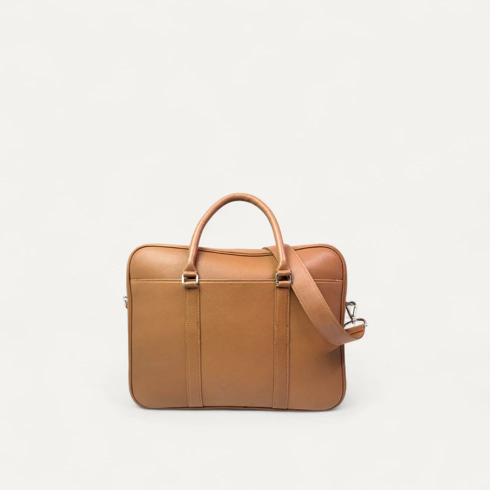Prestige Briefcase in Calf Leather Camel
