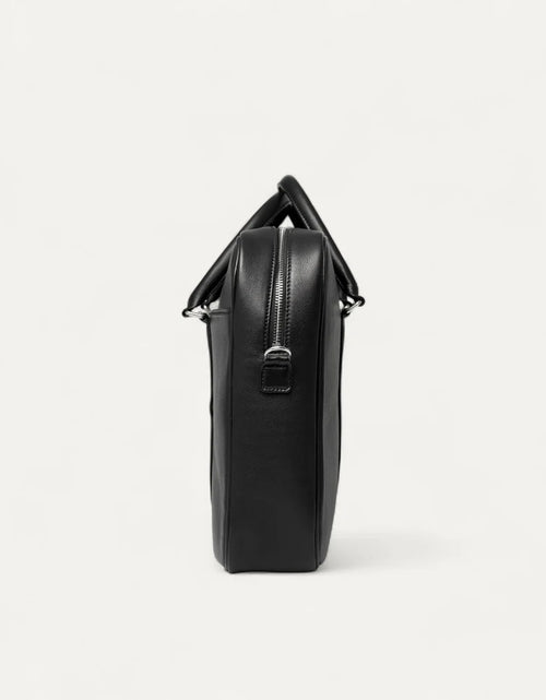 Load image into Gallery viewer, Prestige Briefcase in Calf Leather Black
