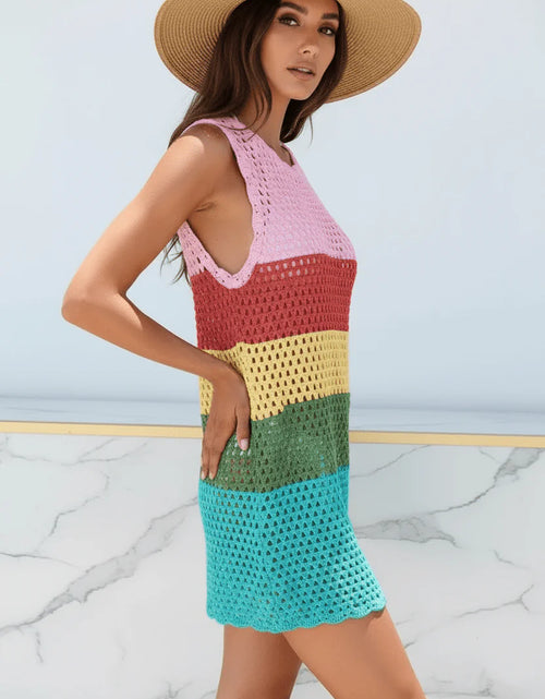 Load image into Gallery viewer, Ivorynn Women's Sleeveless Open Back Cover Up Vest
