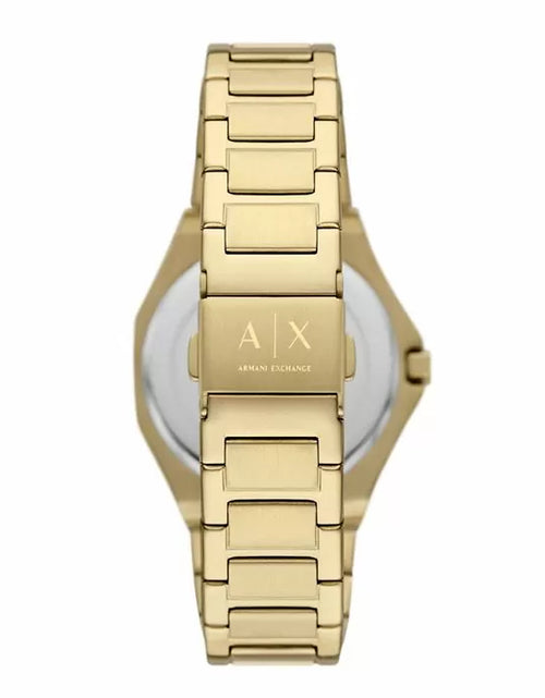 Load image into Gallery viewer, Armani Exchange ladies watch stainless steel gold
