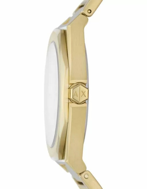 Load image into Gallery viewer, Armani Exchange ladies watch stainless steel gold

