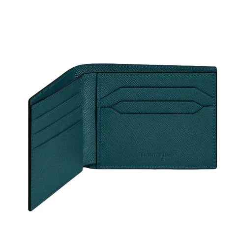 Montblanc Sartorial Wallet 6cc Cyprus blue