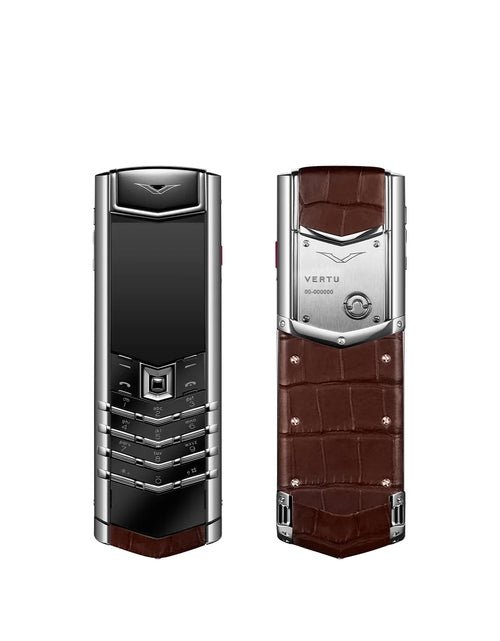 تحميل الصورة إلى عارض المعرض، هاتف SIGNATURE V FULL GOLD 4G – أسود نقي

