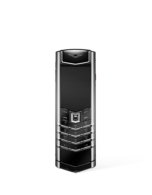Load image into Gallery viewer, Signature S+ White Steel Calfskin Black
