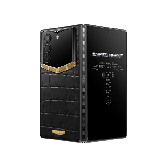 AlphaFold Bespoke Alligator Skin Gold & Diamond