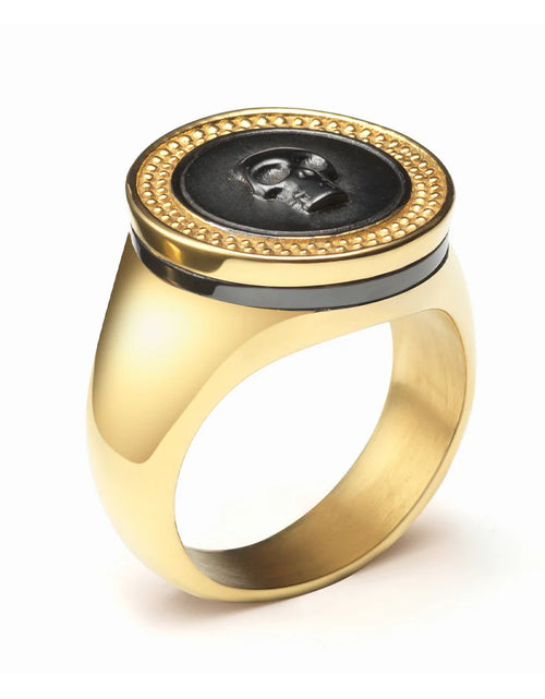 تحميل الصورة إلى عارض المعرض، Sparta - Men&#39;s Skull Ring
