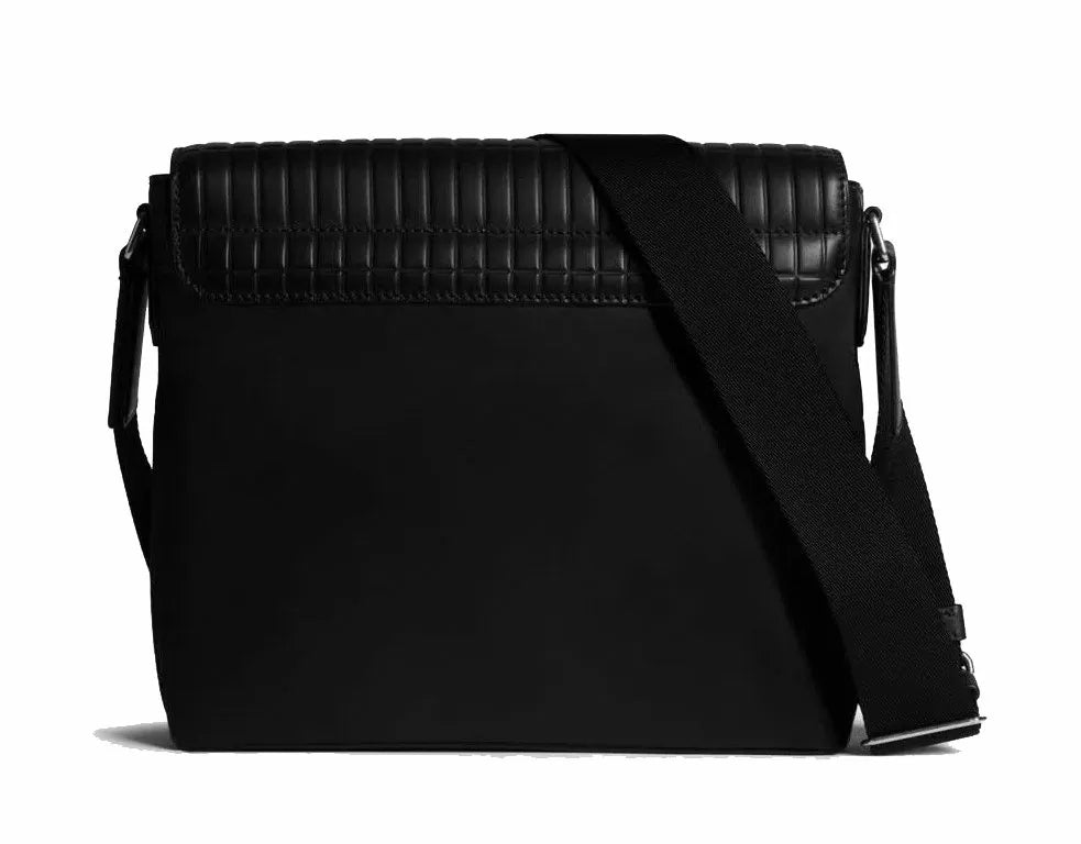 Dunhill Rollagas Small Flap Messenger , Black