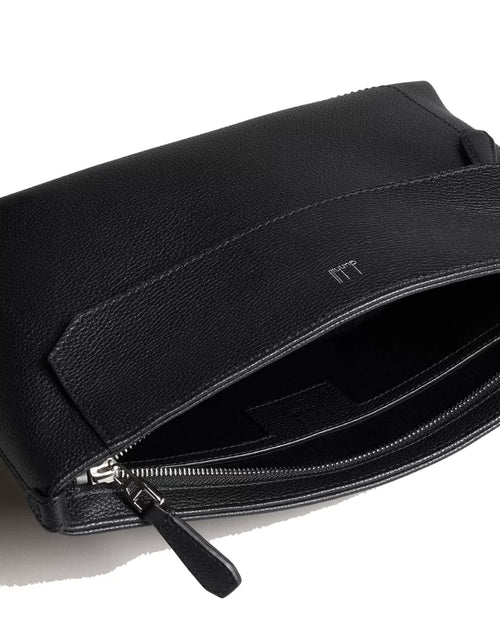 تحميل الصورة إلى عارض المعرض، Dunhill Belgrave Zipped Pouch Black
