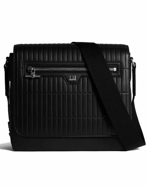 تحميل الصورة إلى عارض المعرض، Dunhill Rollagas Small Flap Messenger , Black
