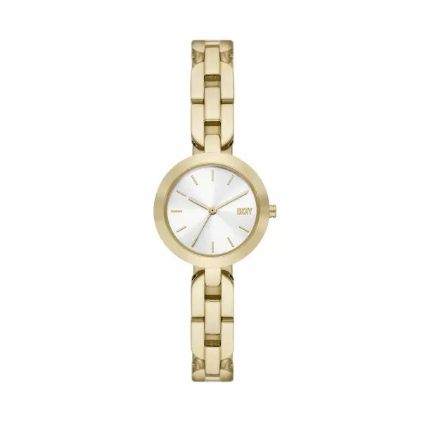 DKNY ladies watch stainless steel gold