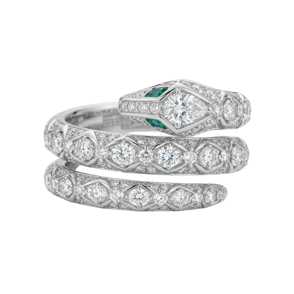 Valiant Serpent High Jewellery Ring