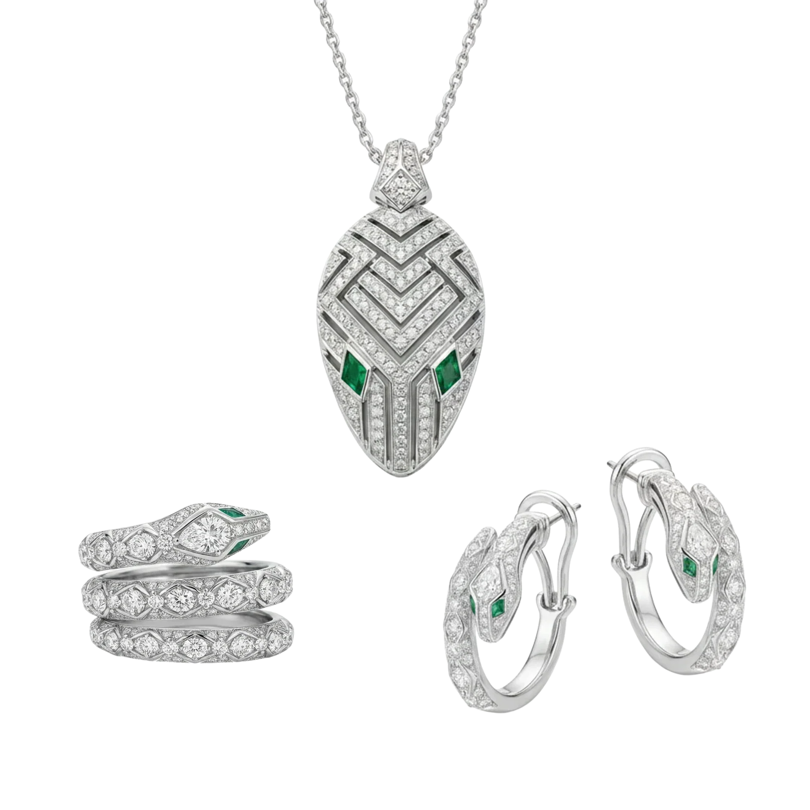 Valiant Serpent High Jewellery Ring