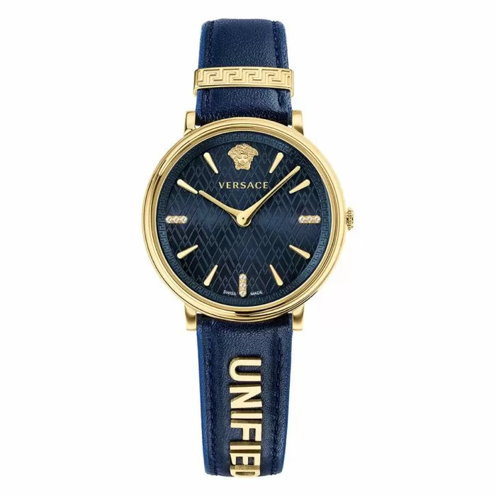 Versace V-Circle watch The Manifesto Edition With 9 Diamonds