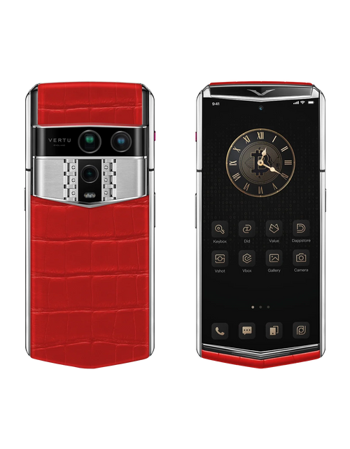 Load image into Gallery viewer, Agent Q Alligator Skin Glacier Retro Red
