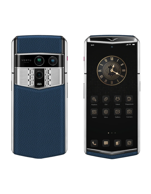 Load image into Gallery viewer, Agent Q Grained Calfskin Deep Blue
