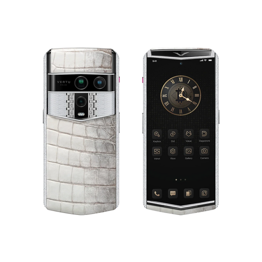 Agent Q Himalaya Alligator Gold & Full Diamond White Gold & Diamond