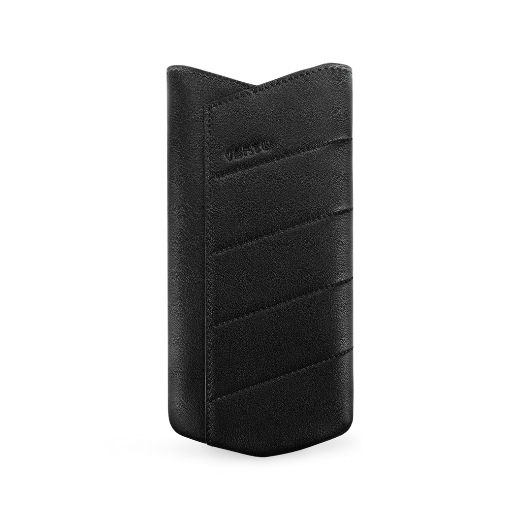 Agent Q Slip Calf Leather Phone Case