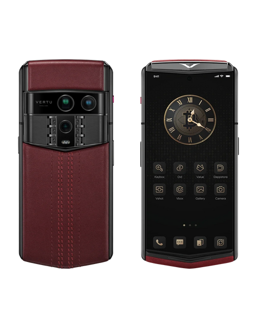 Load image into Gallery viewer, Agent Q Stitched Calfskin Wine Red
