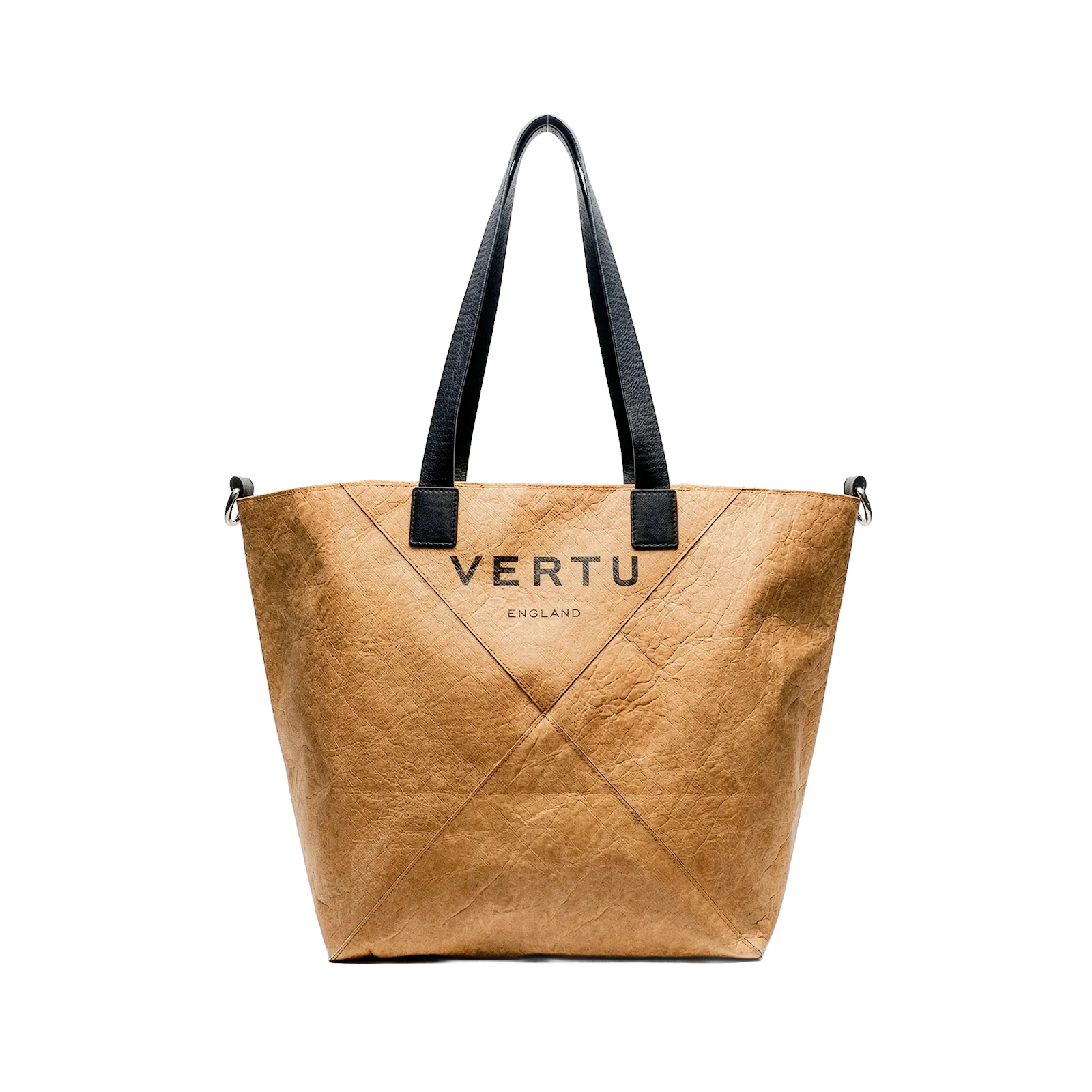 Large Reusable Grocery Bag Washable Kraft Paper Sustainable Tote Bag