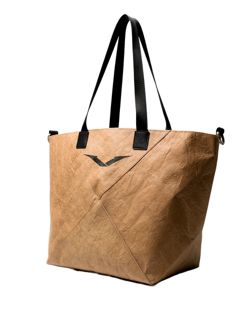 Load image into Gallery viewer, Large Reusable Grocery Bag Washable Kraft Paper Sustainable Tote Bag
