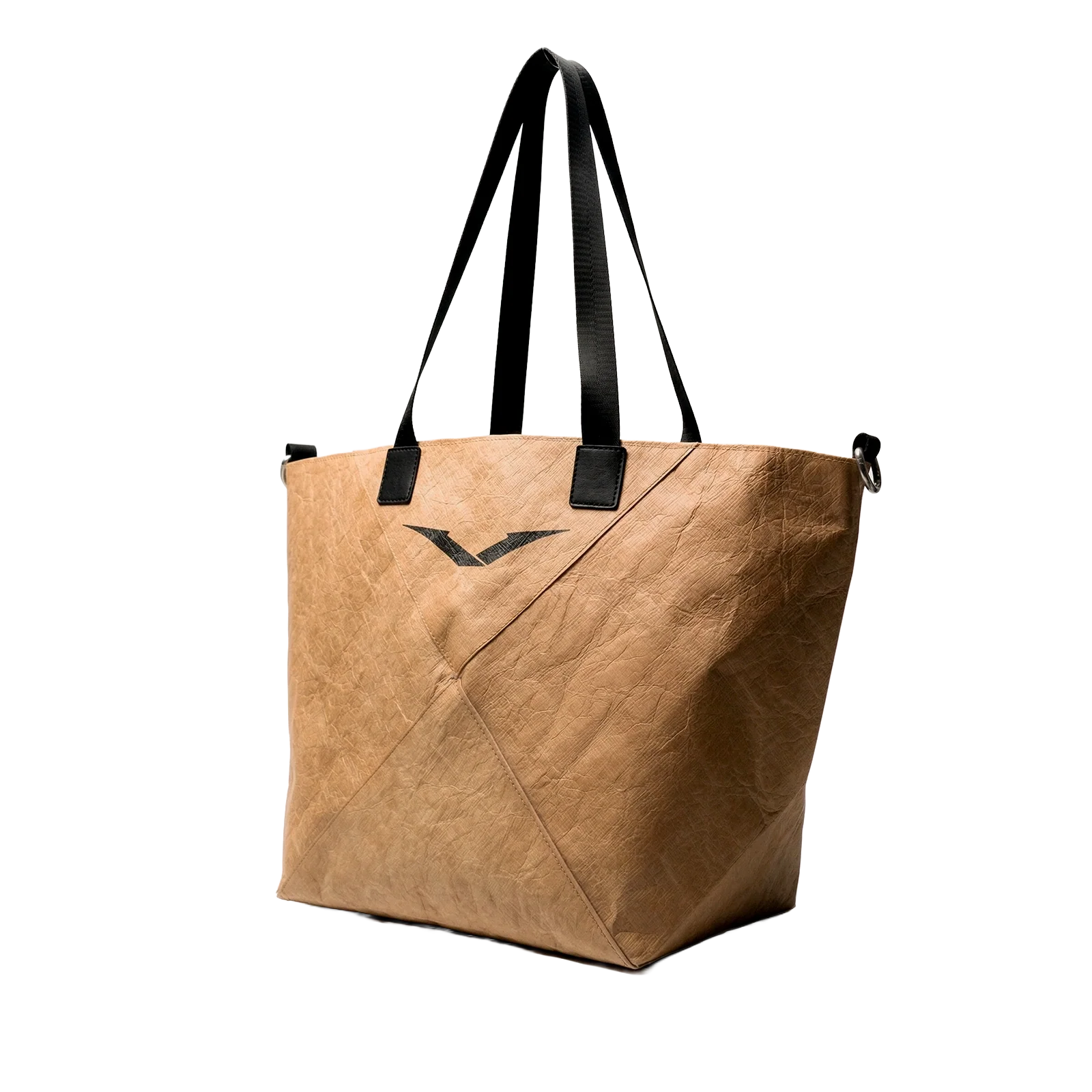Large Reusable Grocery Bag Washable Kraft Paper Sustainable Tote Bag