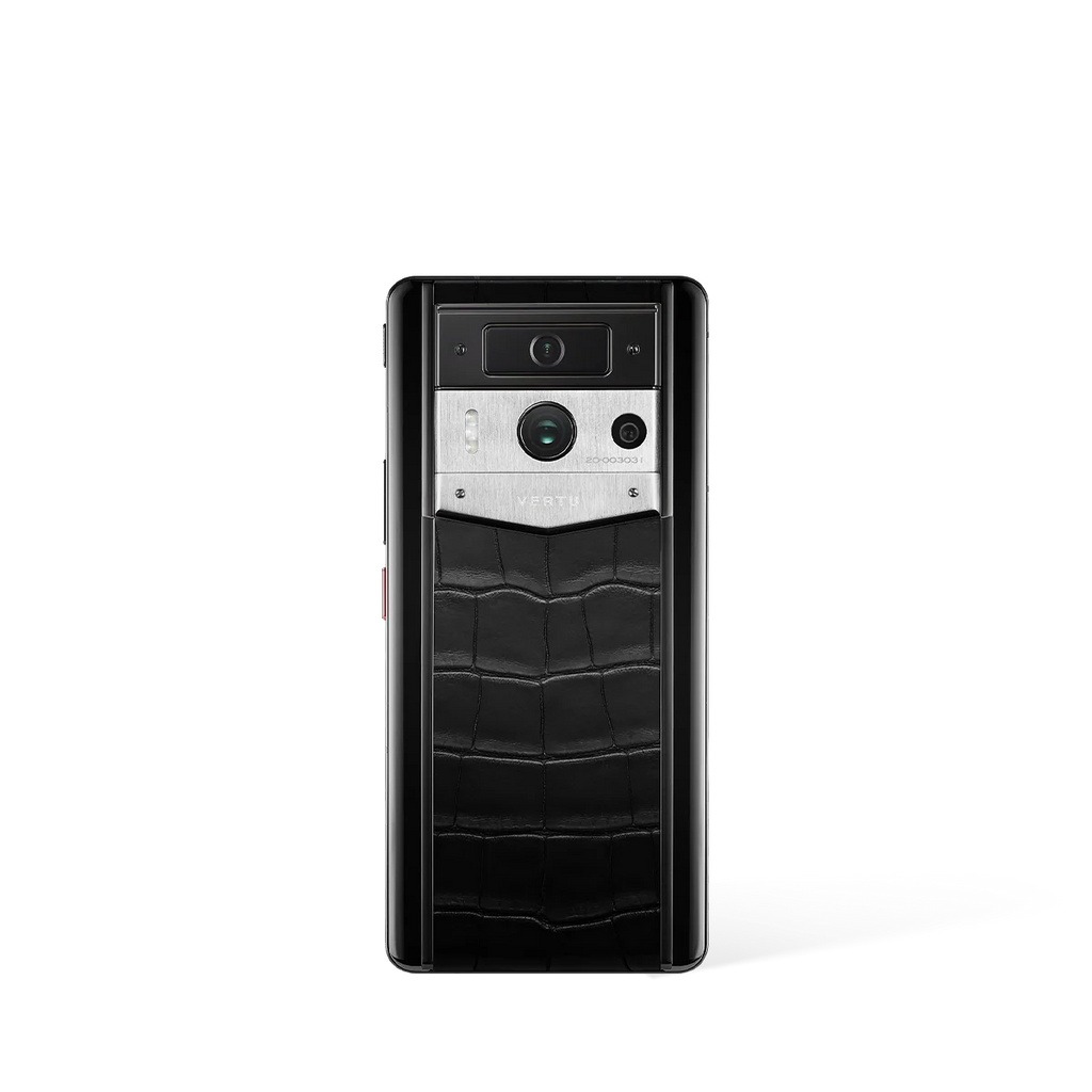 Metavertu Max إطار سيراميك أسود جلد تمساح لوحة سوداء – بنفسجي عنب