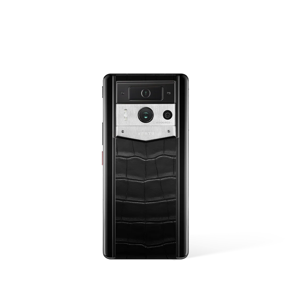 Metavertu Max إطار سيراميك أسود جلد تمساح لوحة سوداء – بنفسجي عنب