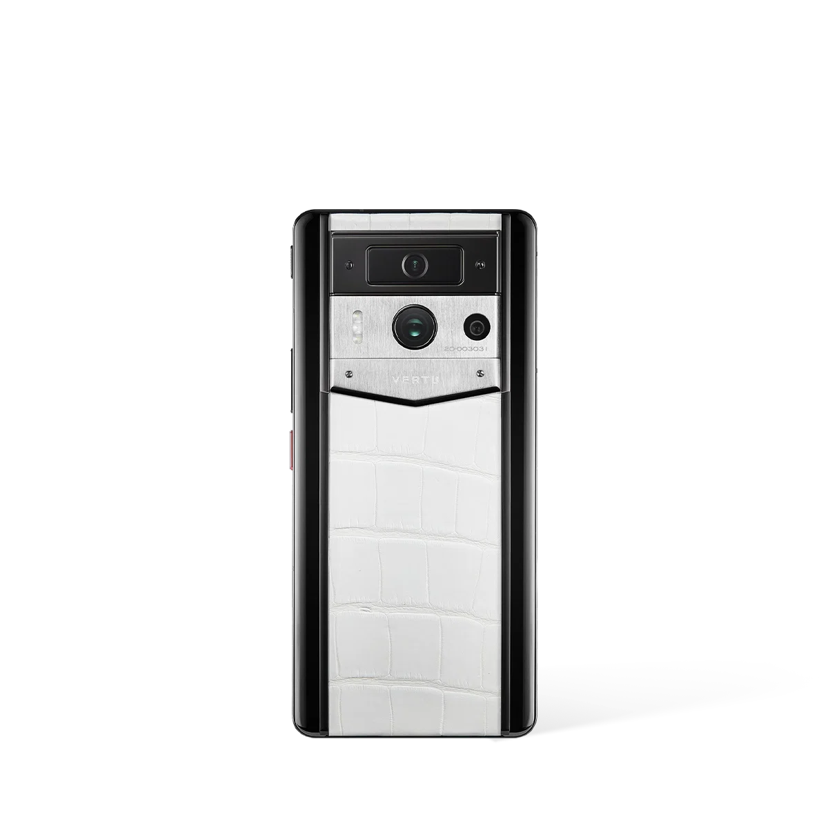 Metavertu Max إطار سيراميك أسود جلد تمساح لوحة سوداء – بنفسجي عنب