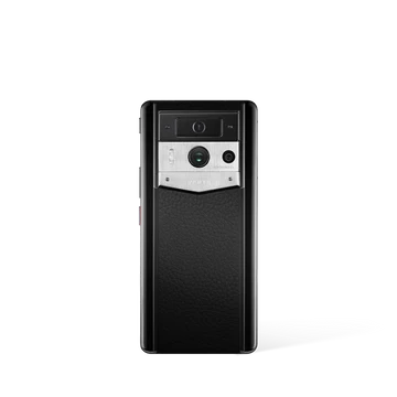 Load image into Gallery viewer, Metavertu Max Calfskin Black Ceramic Frame Silver Plate Orange
