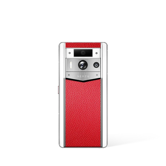 Metavertu Max Calfskin White Ceramic Frame Berry