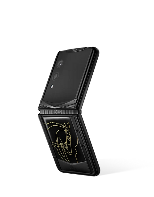 تحميل الصورة إلى عارض المعرض، سلسلة VERTU® IRONFLIP بجلد التمساح - RADIANT PHOENIX

