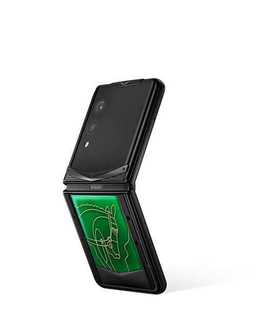 تحميل الصورة إلى عارض المعرض، سلسلة VERTU® IRONFLIP بجلد التمساح - RADIANT PHOENIX
