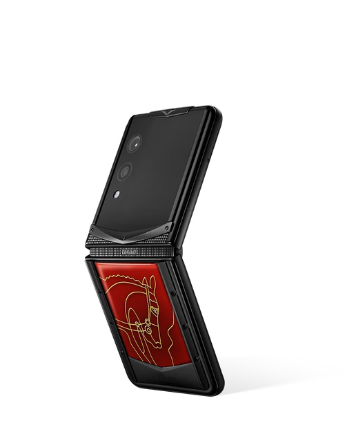 تحميل الصورة إلى عارض المعرض، سلسلة VERTU® IRONFLIP بجلد التمساح - RADIANT PHOENIX
