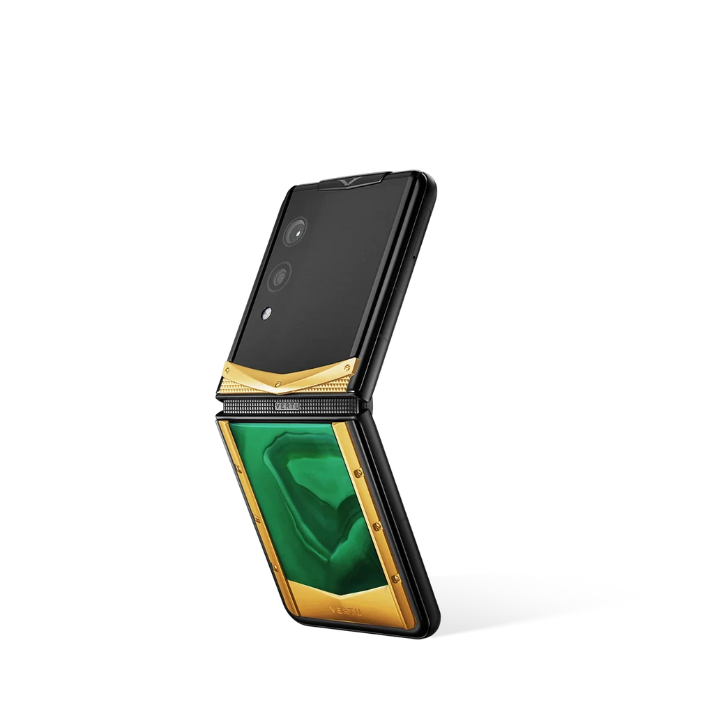 سلسلة VERTU® IRONFLIP بجلد التمساح - RADIANT PHOENIX