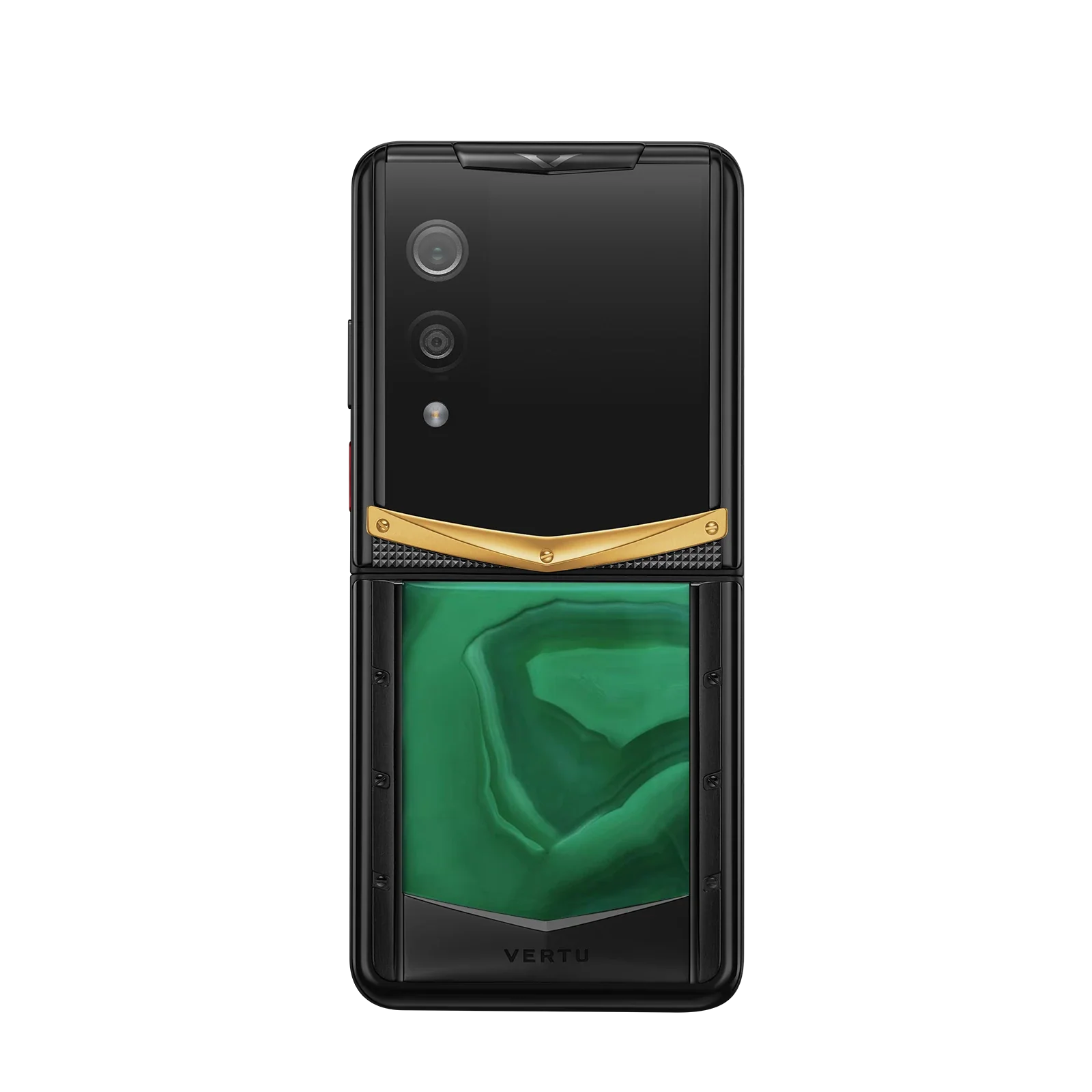 Quantum Flip Agate -Emerald green Gold V