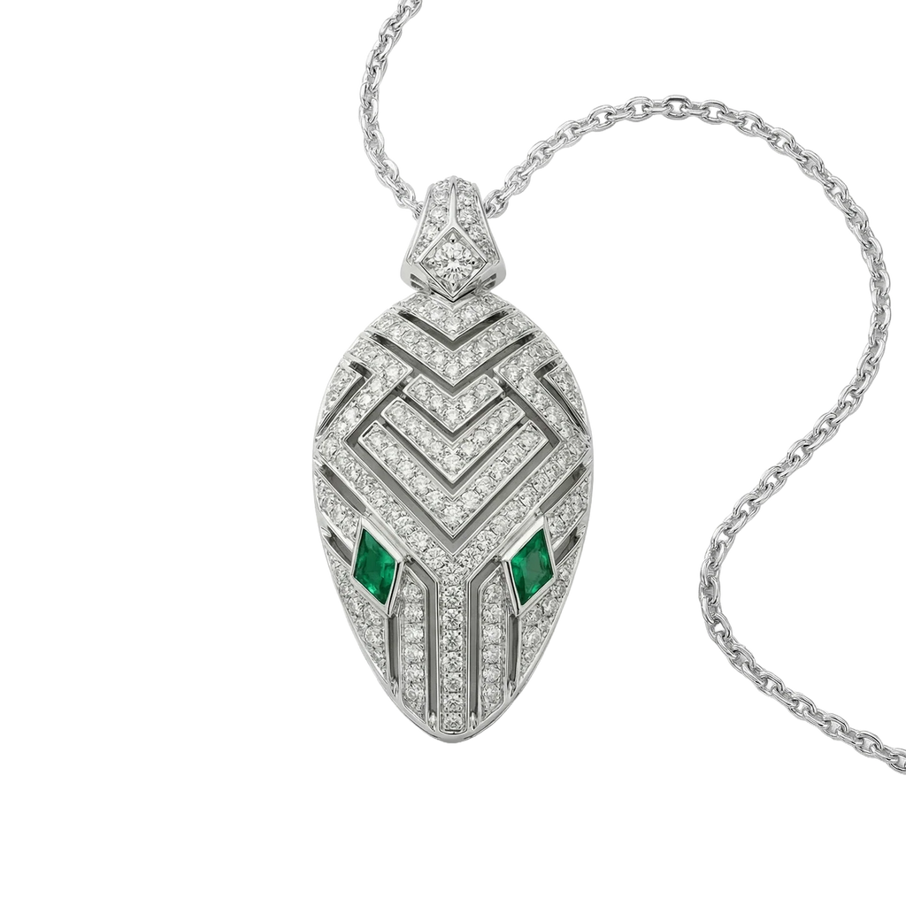 Valiant Serpent High Jewellery Pendant