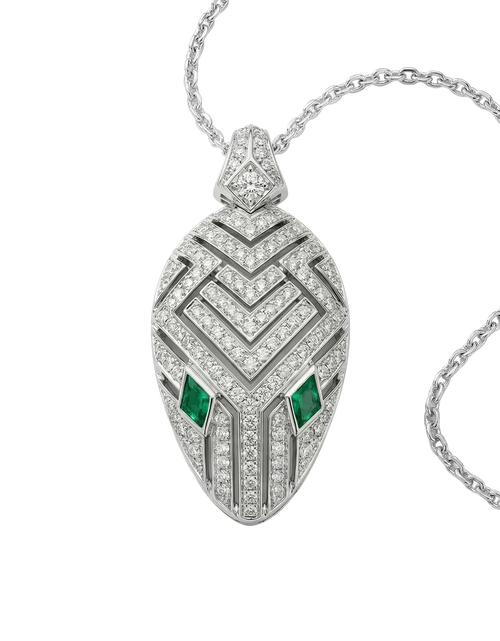 Load image into Gallery viewer, Valiant Serpent High Jewellery Pendant
