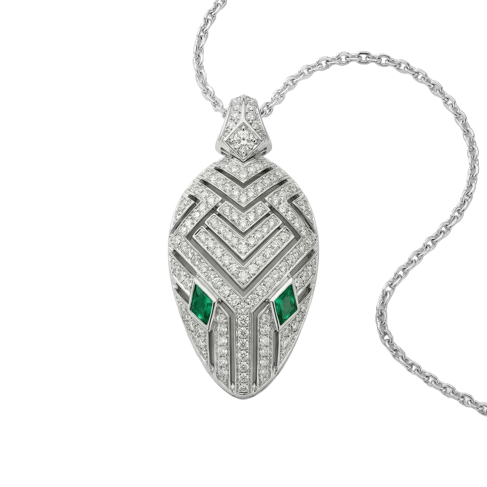 Valiant Serpent High Jewellery Pendant